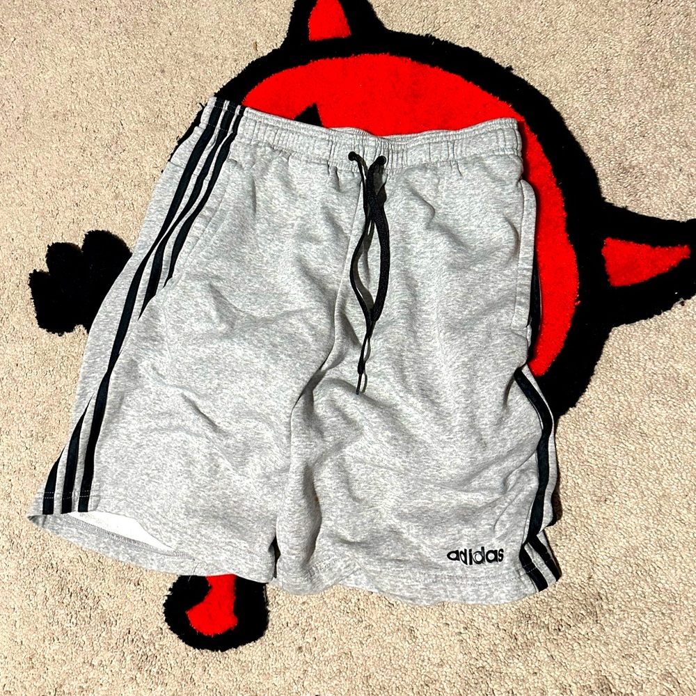 Grey Nike sweat shorts